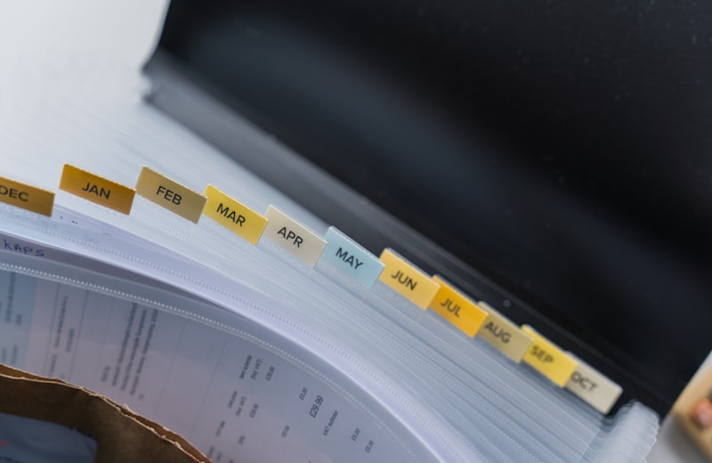 Stacked documents and records